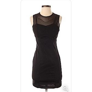 ⭐sale  Chandi & Lia Little Strappy & Sheer Black Dress